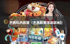 巴西队内薪资（巴西联赛球员薪水）